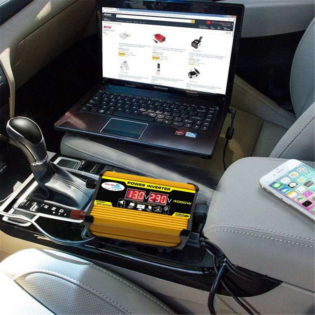 Legend II Generation 12V to 220V 4000W Car Power Inverter