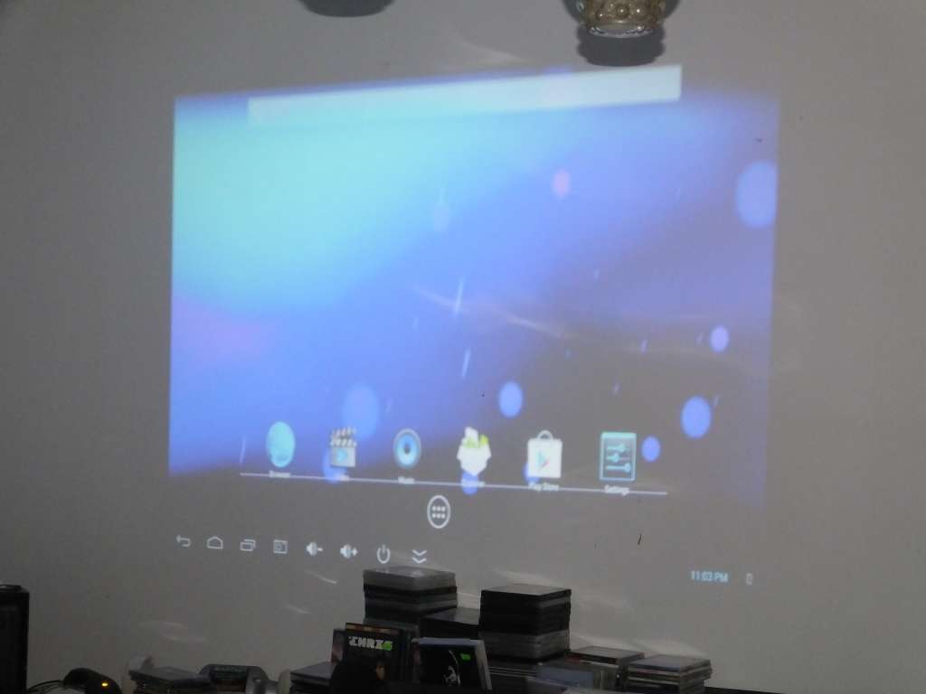 Android LED HD Home Projector