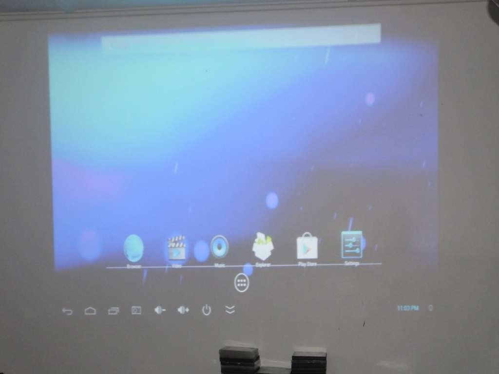 Android LED HD Home Projector