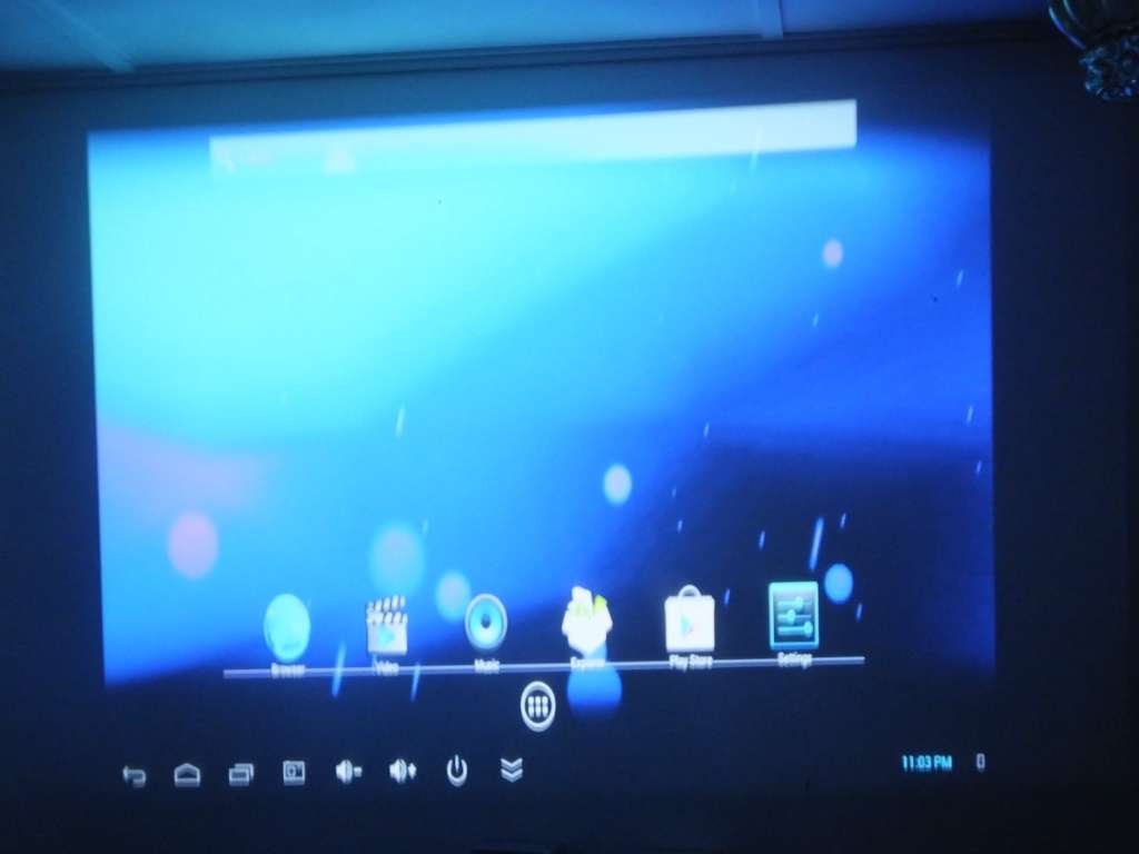 Android LED HD Home Projector