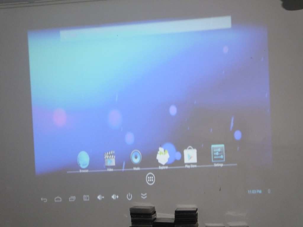 Android LED HD Home Projector