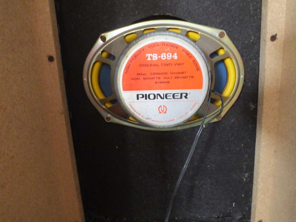 R3000+ RARE Vintage Pioneer TS694 2 Way 6x9 Speakers