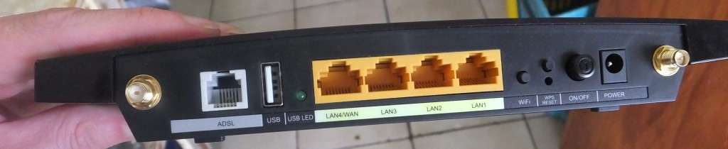 TP-LINK 300Mps Wireless N Gigabit ADSL2+ Modem Router