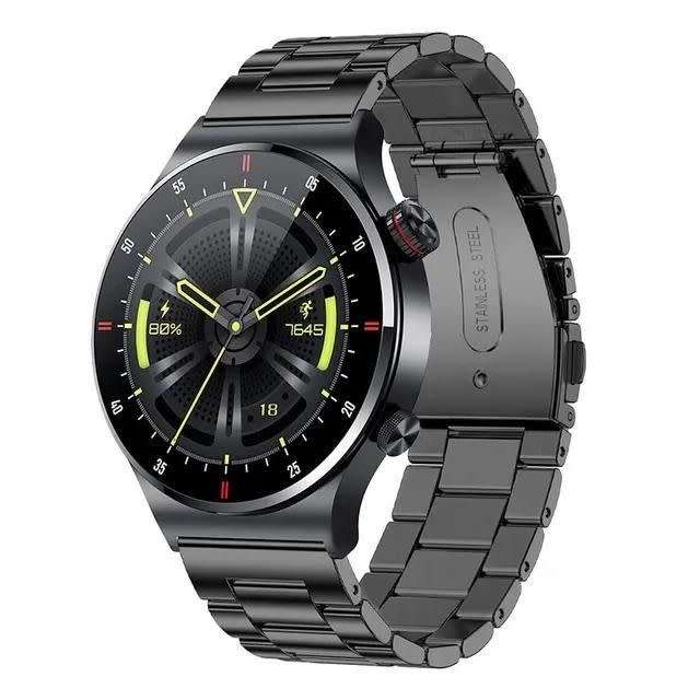 LIGE SMART SPORTS AND FITNESS WATCH STEEL + FREE SILICON STRAP