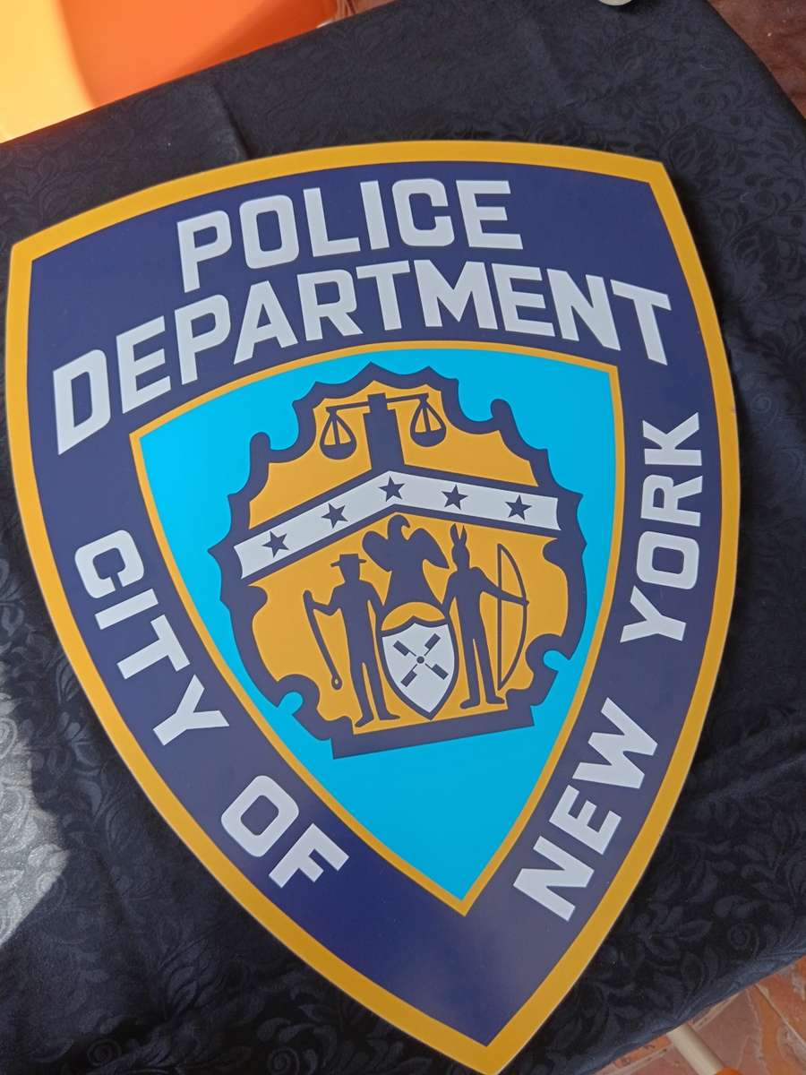 NYPD Police Sign, 62CM