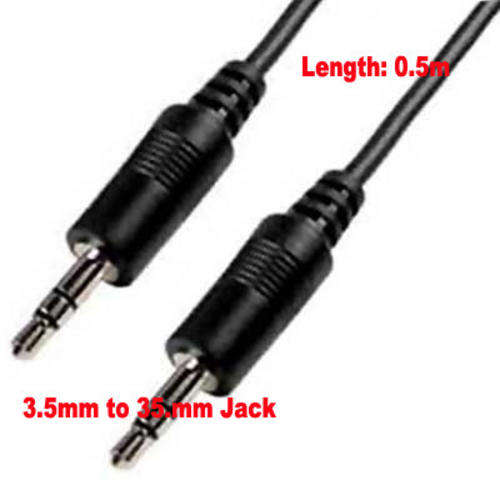 3.5 mm Male to Male Jack Audio Cable for PC DVD MP3 MP4