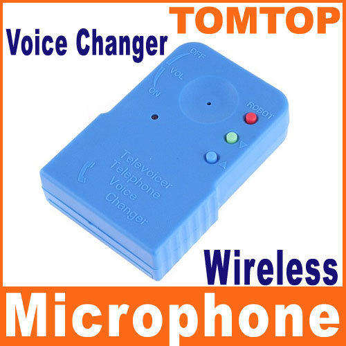 cellphone/telephone voice changer!! No one will know that it is you calling!!portable