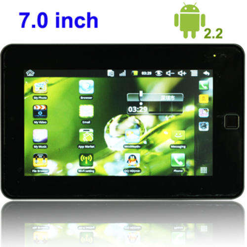 7.0 inch Touch Screen Android 2.2  MOBILE PHONE/Tablet