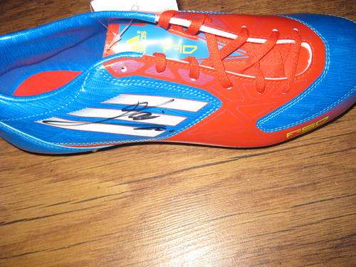 Lionel Messi signed Fc Barcelona Adidas Football boot