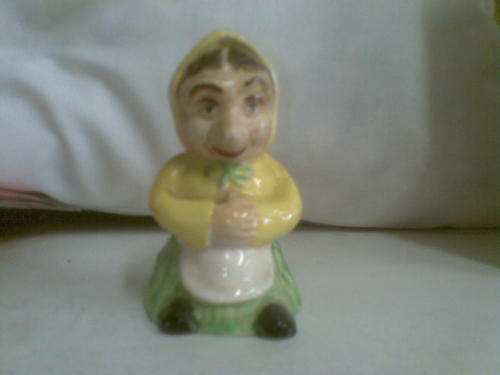 Little Old Lady in Yellow Cape