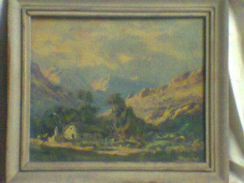 House between Mountains painting by Tinus De Jongh