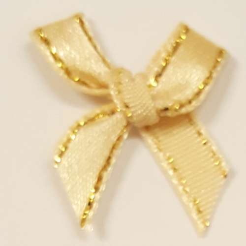Bow 50p - Beige Gold