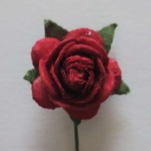 Paper Flower 8p - Red2 15mm