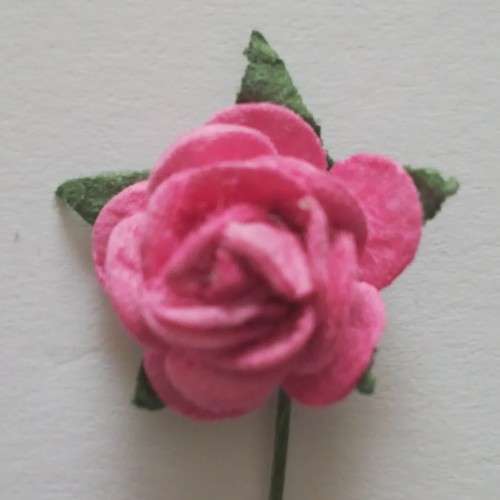 Paper Flower 8p - Red2 15mm