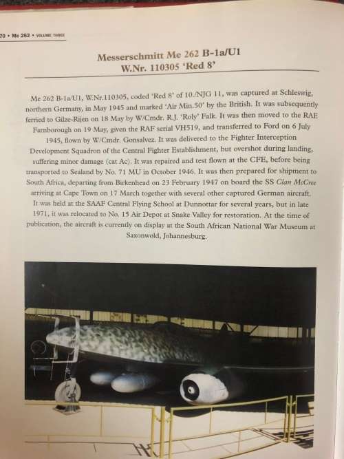 ME 262 Vol 2 and Vol 3