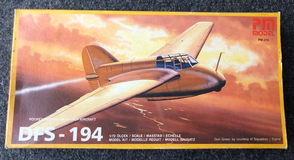 DFS-194 rocket glider- PM Model plastic kit