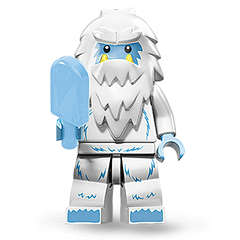 Lego minifigure series 11 - YETI
