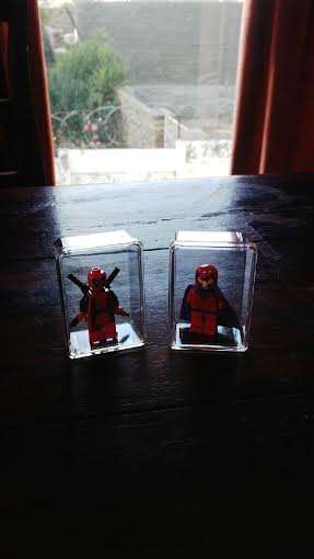 Lego minifigure display cases. 10