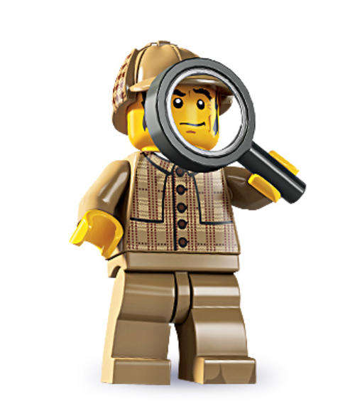LEGO MINIFIGURES SERIES 5  Investigator / Sherlock Holmes