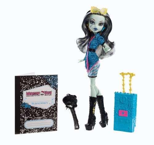 MONSTER HIGH TRAVEL SCARIS Frankie Stein DOLL