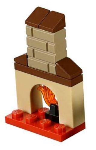Lego Fireplace