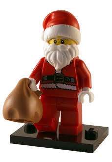 New Santa Minifigure series 8