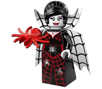 LEGO Minifigures series 14 Monsters Spider Lady / Elvira