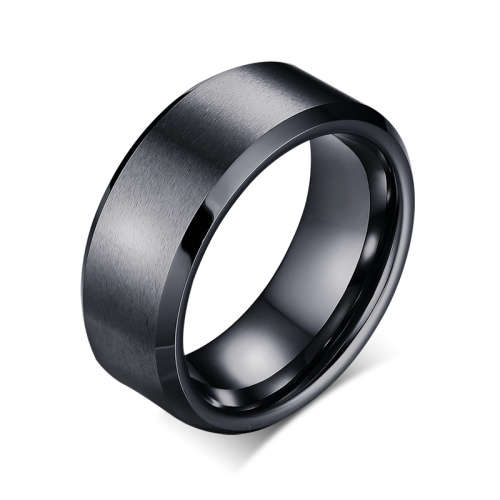 Exquizite Black Titanium Ring