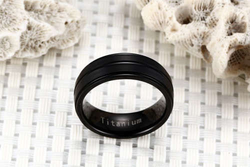 Exquizite Men's Titanium Ring