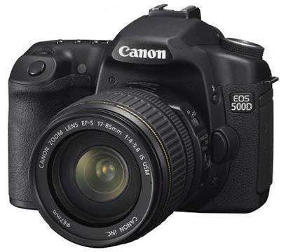 Canon EOS 500D Digital SLR Camera with Canon 18-55mm