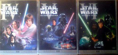 Star Wars 3 Movie Set ** 100% Original **