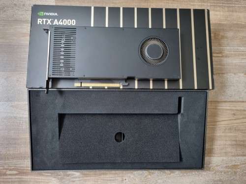 PNY RTX A4000 16GB GDDR6 256-bit PCIe 4.0 Workstation Graphics Card