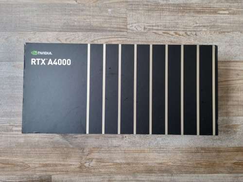 PNY RTX A4000 16GB GDDR6 256-bit PCIe 4.0 Workstation Graphics Card