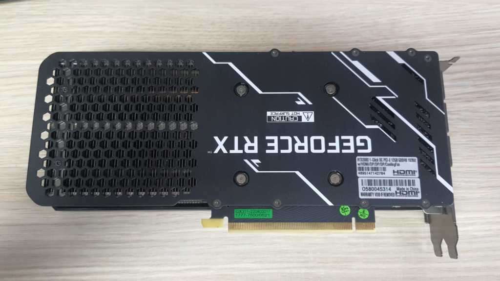 Galax GeForce RTX 3060 1-Click OC Edition 12GB GDDR6 192-bit PCI-E 4.0 Desktop Graphics Card