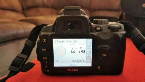 Nikon D60 DSLR Camera