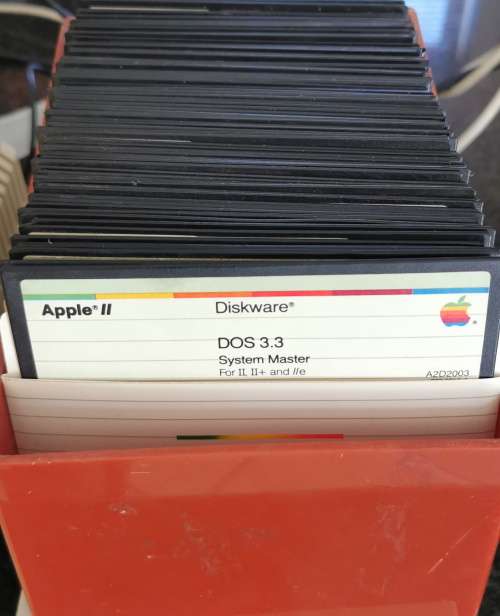 Apple IIe computer
