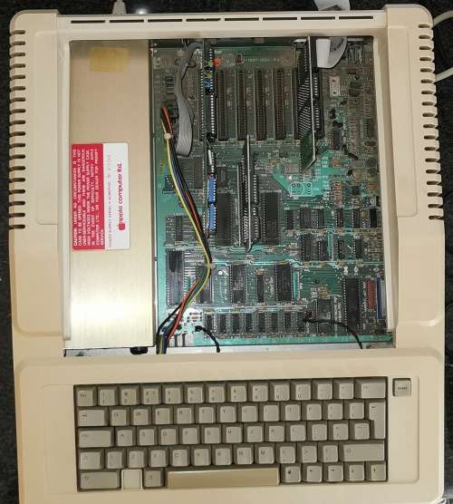 Apple IIe computer