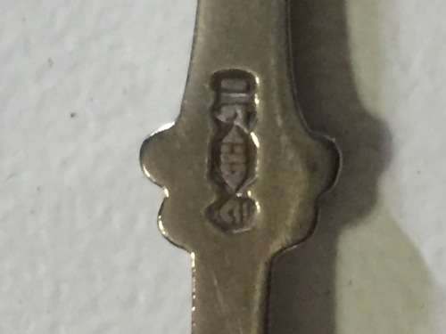 Antique RARE!!! Arthur Price of England - Vintage Holland HH 90 Set 6 Silver Plated Spoons