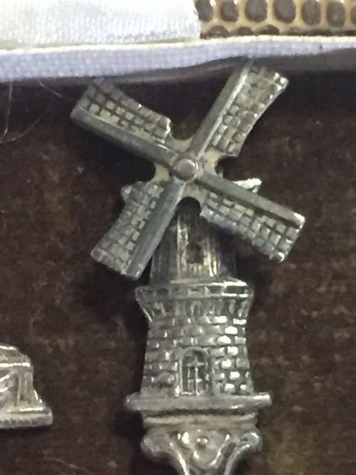 Antique RARE!!! Arthur Price of England - Vintage Holland HH 90 Set 6 Silver Plated Spoons