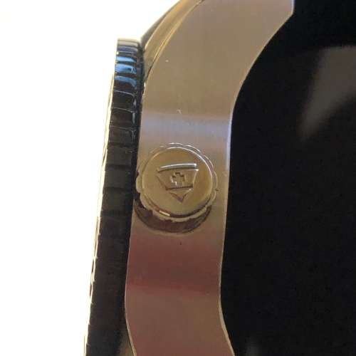 Swiss Legend Black 47mm Commander Swiss Quartz Date Silicone Strap Watch