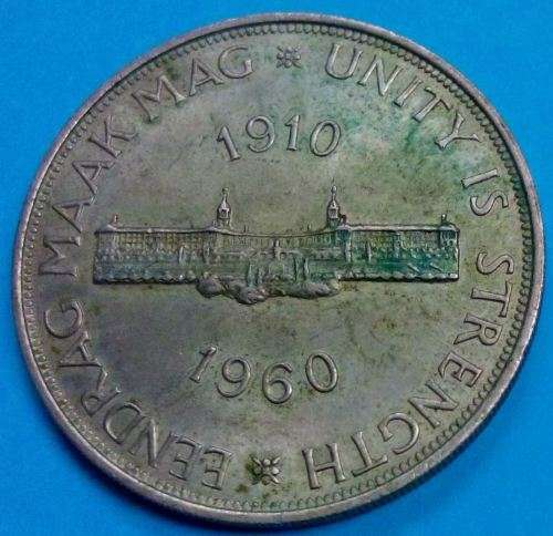 1960 Union Silver 5 Shillings