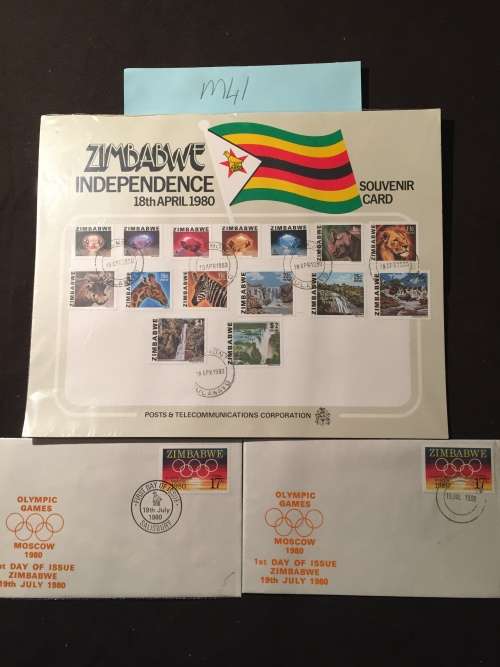 Zimbabwe FDC Collection Nr06