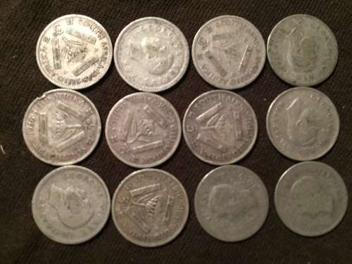 SA Union 80% Silver Tickey's