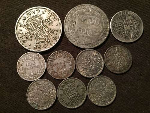 Small foreign silver collection