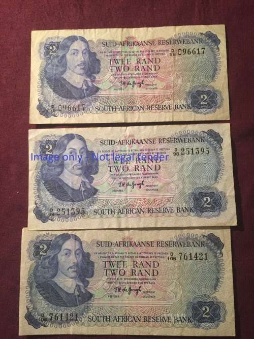 Vir Drikus  TW De Jongh 3x R2 Notes