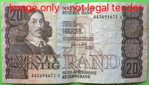 Nice Gerhard De Kock AA prefix note