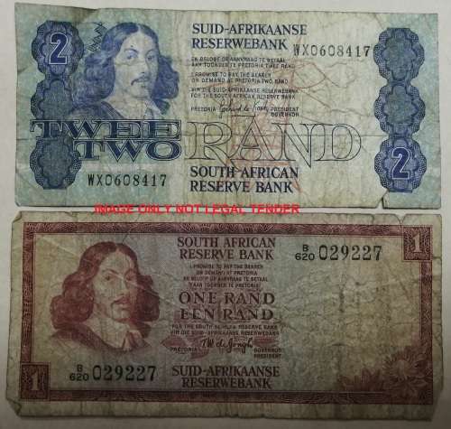 South Africa R1 and R2