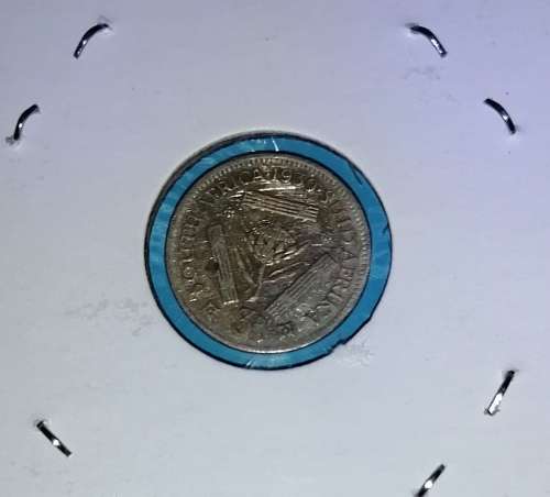 1939 Union Tickey - 3d - 80% Silver