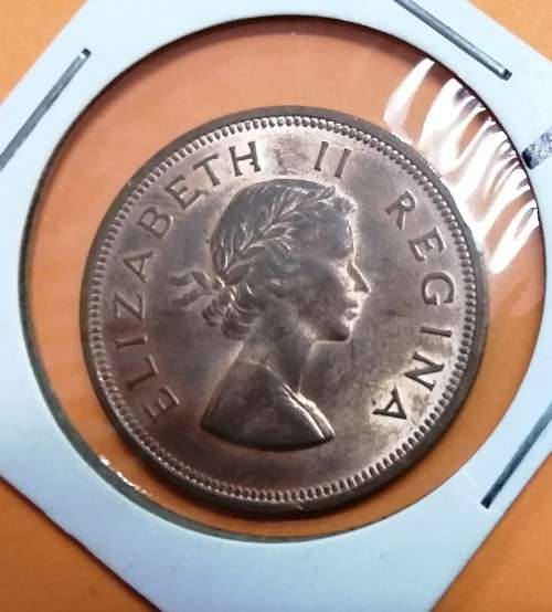 1953 SA Union 1D UNC