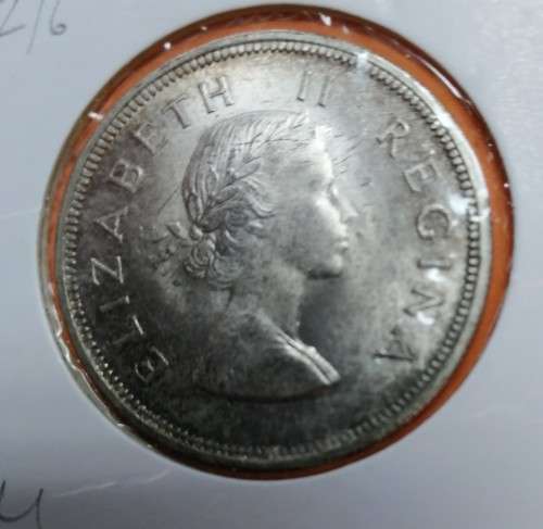 1954 SA Union 2/6 Half crown aUNC